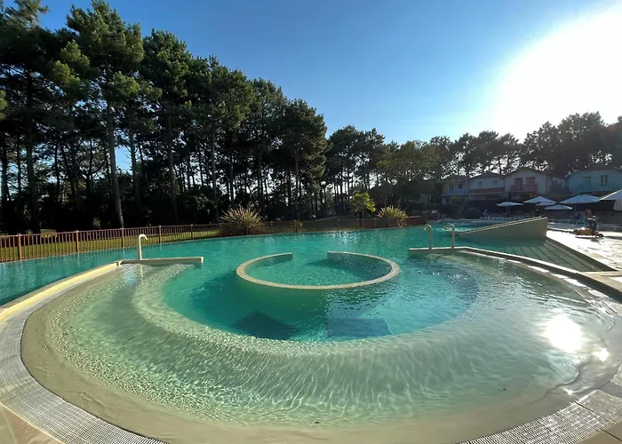 Spacieux Renove Et Piscine Chauffee 1chambre 4 Personnes - - Piscine - Vue Sur Le Golf Lacanau